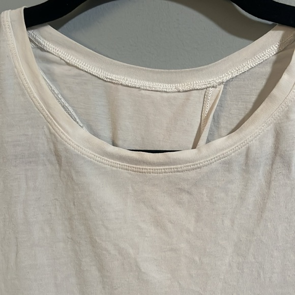 Lululemon All Tied Up White Tank Top - Picture 4 of 6